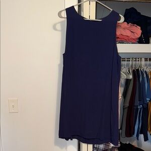 Lulus navy blue dress